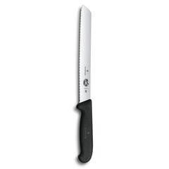 Нож для хлеба VICTORINOX  FIBROX BREAD CHEF’S KNIFE, 21 см цена и информация | Ножи и аксессуары для них | kaup24.ee