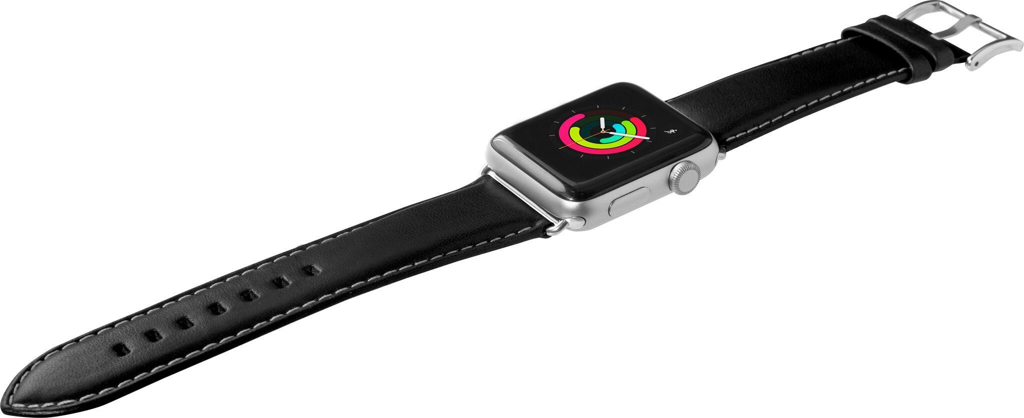 Vahetusrihm Apple Watch LAUT Oxford Noir (38mm), must hind ja info | Nutikellade ja nutivõrude tarvikud | kaup24.ee