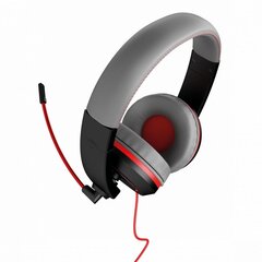 Gioteck XH100S Gaming Stereo Headset - Grey/Red (PS4, Xbox One, PC) цена и информация | Наушники | kaup24.ee