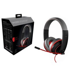 Juhtmega mänguri kõrvaklapid Gioteck XH100S - Grey/Red (PlayStation 4, Xbox One, PC) hind ja info | Kõrvaklapid | kaup24.ee