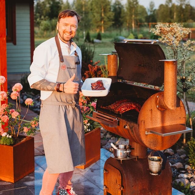 GrillSymbol BBQ suitsuahi Smoky Beast цена и информация | Suitsuahjud, tarvikud | kaup24.ee