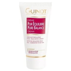 Matti efekti andev näokreem Guinot Pure Balance 50 ml hind ja info | Näokreemid | kaup24.ee