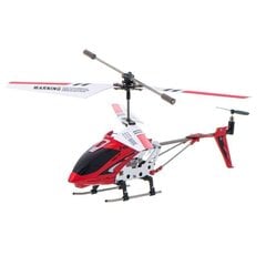 Raadio teel juhitav helikopter SYMA S107G, punane, 8 + aastat hind ja info | Poiste mänguasjad | kaup24.ee