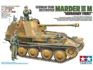 Tamiya - German Tank Destroyer Marder III M "Normandy Front", 1/35, 35364 hind ja info | Klotsid ja konstruktorid | kaup24.ee