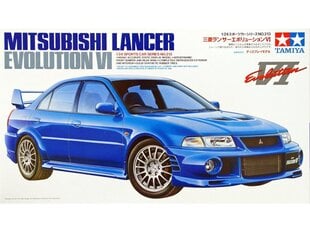 Tamiya - Mitsubishi Lancer Evolution VI, 1/24, 24213 цена и информация | Конструкторы и кубики | kaup24.ee