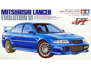 Сборная модель для склеивания Tamiya - Mitsubishi Lancer Evolution VI, 1/24, 24213 цена и информация | Конструкторы и кубики | kaup24.ee