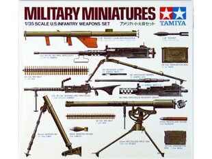 Tamiya - U.S. Infantry Weapons Set, 1/35, 35121 hind ja info | Klotsid ja konstruktorid | kaup24.ee