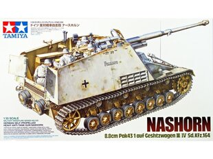 Tamiya - Nashorn 8.8cm Pak43/1 auf Geschützwagen III/IV(Sd.Kfz.164), 1/35, 35335 цена и информация | Конструкторы и кубики | kaup24.ee