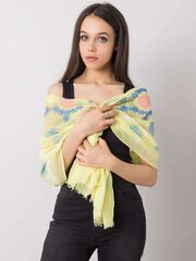 желтый шарф с ярким принтом цена и информация | Женские шарфы, платки | kaup24.ee