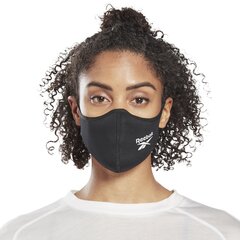 Mask Reebok FACE COVER must XS/S, 3 tükki pakis цена и информация | Аптечки | kaup24.ee