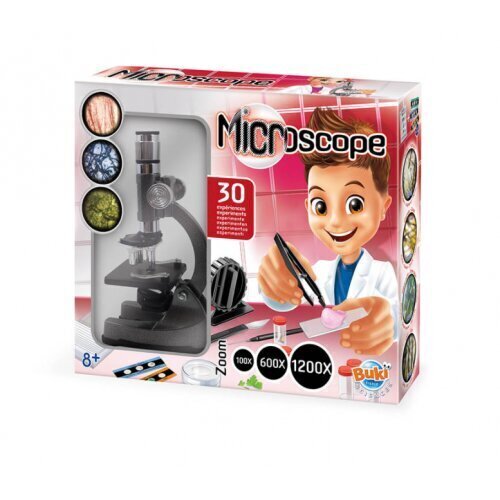 Mikroskoop "30 katset" X100 / X600 / X1200, 8 + aastat hind ja info | Arendavad mänguasjad | kaup24.ee