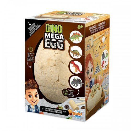 Uurimiskomplekt "Dig Mega Egg Dino", 8 + aastat hind ja info | Arendavad mänguasjad | kaup24.ee