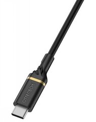 OTTERBOX CABLE USB C-C, 1M, PD FAST CHARGE, BLACK цена и информация | Кабели и провода | kaup24.ee