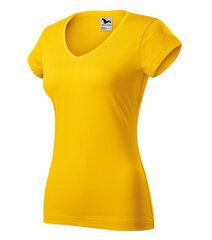 Fit V-neck T-särk naistele цена и информация | Женские футболки | kaup24.ee