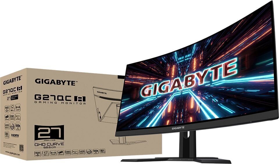 Gigabyte G27QC A hind ja info | Monitorid | kaup24.ee