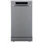 Gorenje GS541D10X, nõudepesumasin, 11 kmpl, 45 cm, hõbedane hind ja info | Nõudepesumasinad | kaup24.ee