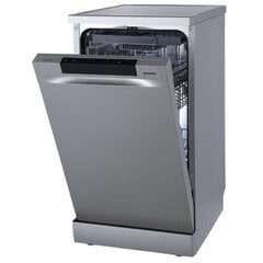 Gorenje GS541D10X, nõudepesumasin, 11 kmpl, 45 cm, hõbedane hind ja info | Nõudepesumasinad | kaup24.ee