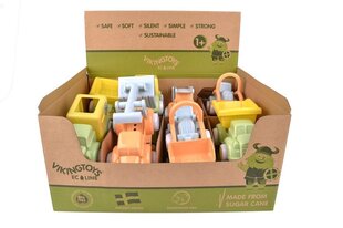 ECO машинка Viking Toys, 14 см цена и информация | Drewniana Wieża Piramida Kura Nakładanie Kolorowych Kwadratów LD-15 15276 | kaup24.ee