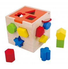 Puidust hariv mänguasjade sorteerija Tooky Toy hind ja info | Imikute mänguasjad | kaup24.ee