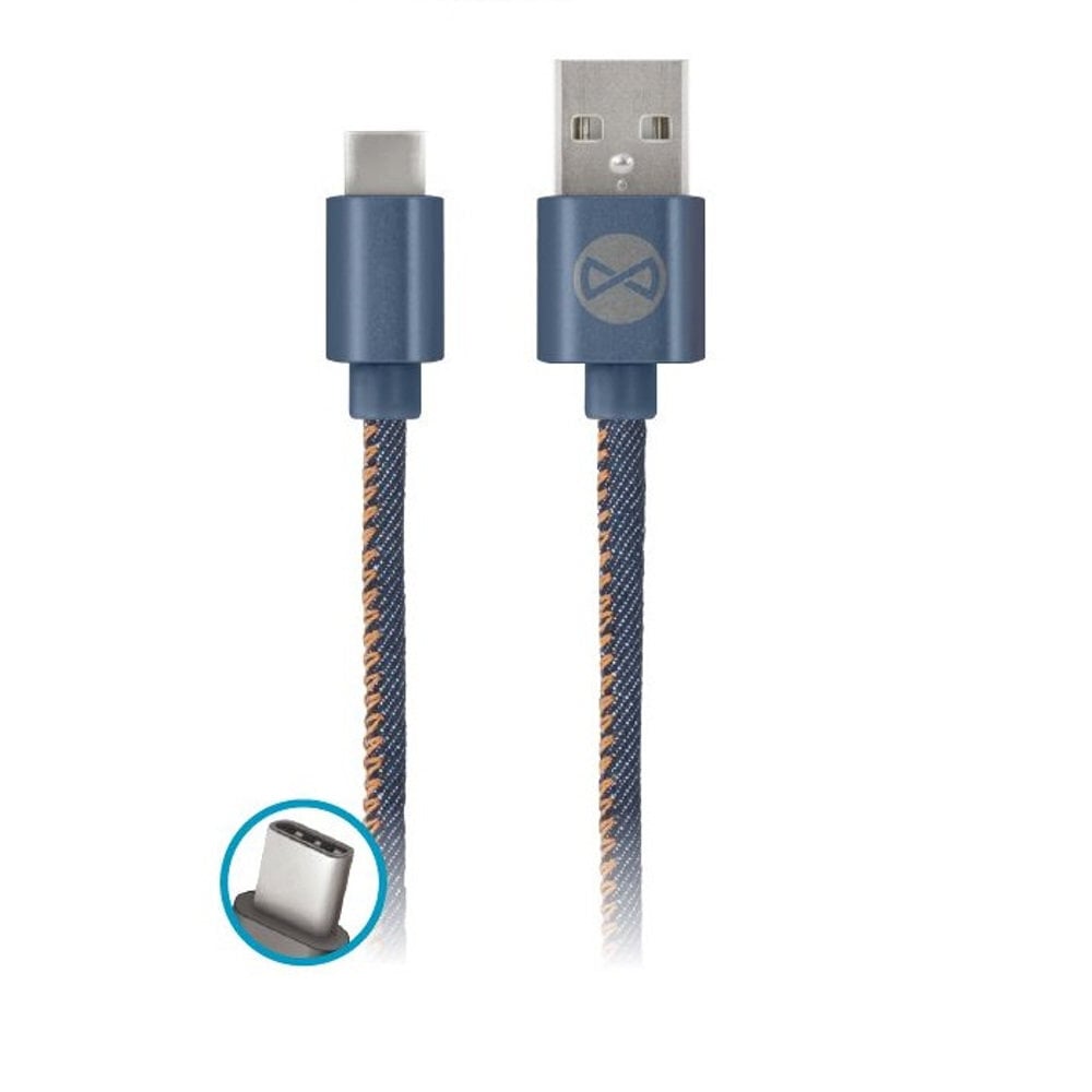 Forever, USB Type-C, 1 m hind ja info | Mobiiltelefonide kaablid | kaup24.ee