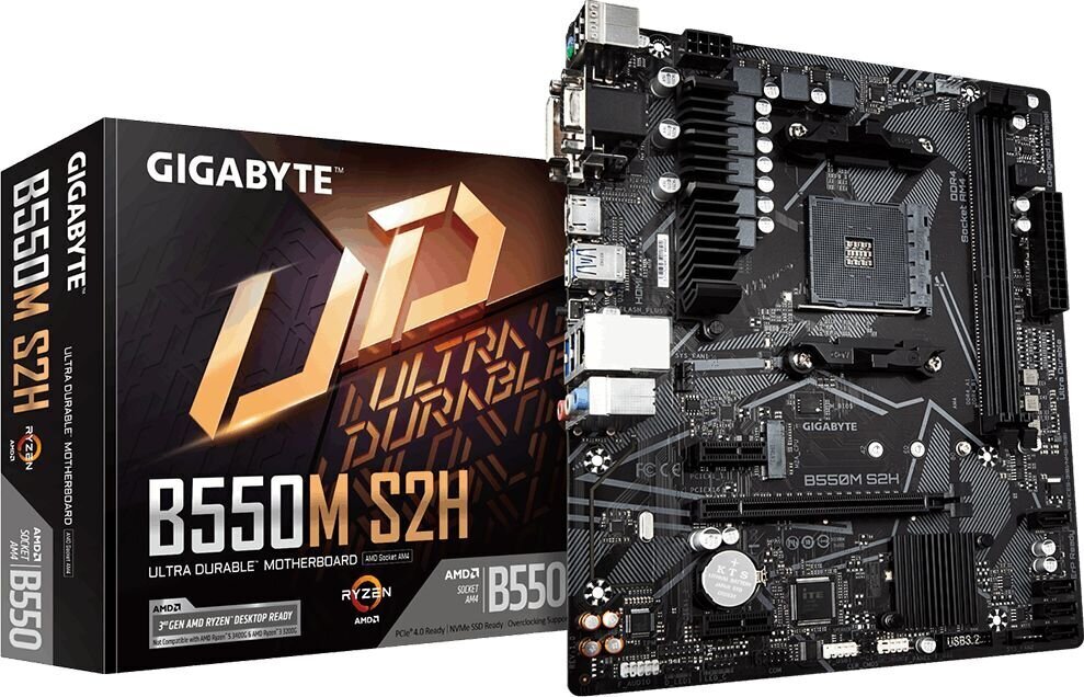 Gigabyte B550M S2H hind ja info | Emaplaadid | kaup24.ee