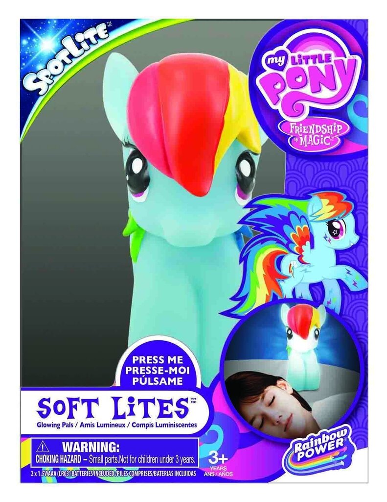 Pehme öösel helendav poni My Little Pony цена и информация | Tüdrukute mänguasjad | kaup24.ee