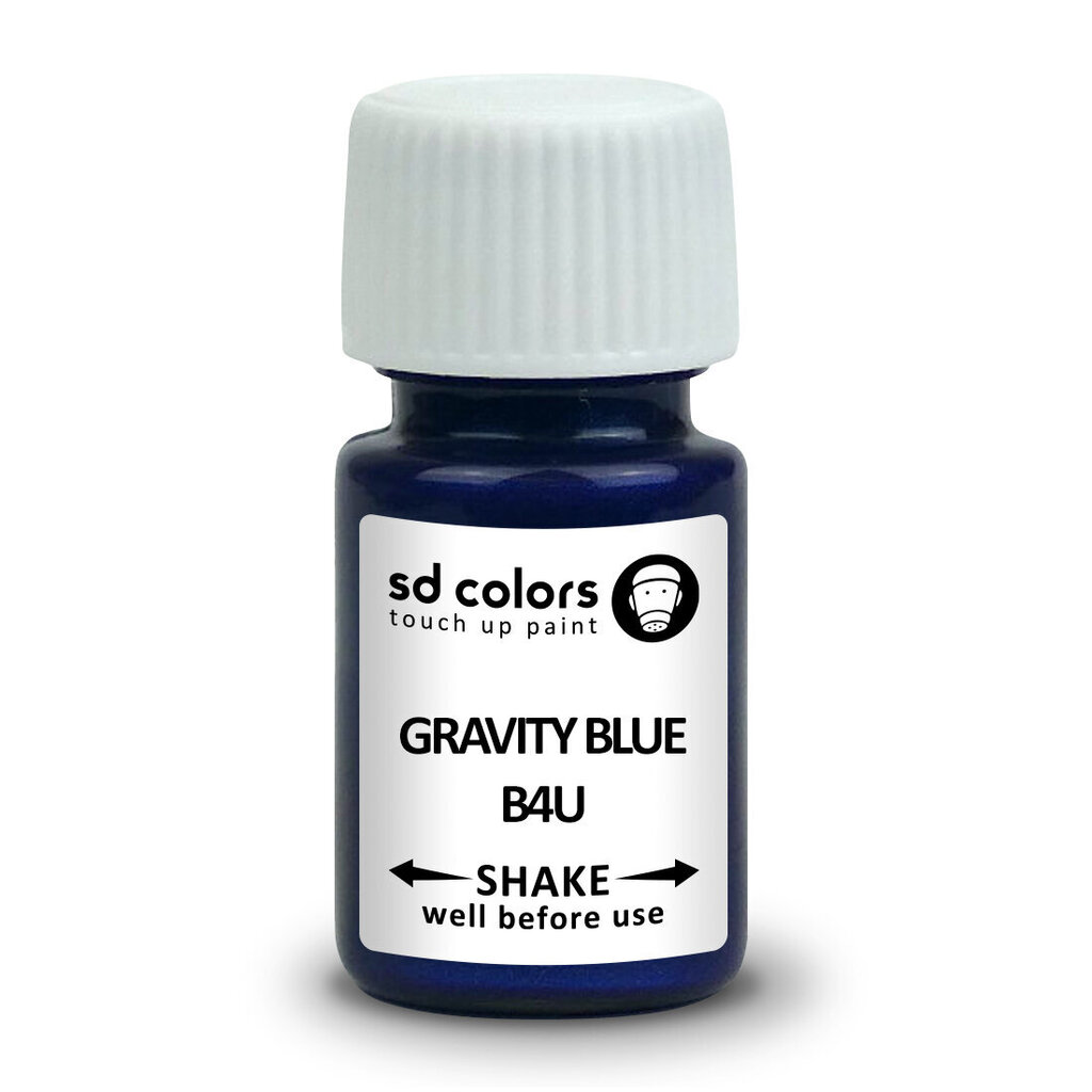 SD COLORS GRAVITY BLUE B4U KIA Kriimustuste parandamise värv 8ml Värvikood B4U GRAVITY BLUE цена и информация | Auto värvikorrektorid | kaup24.ee