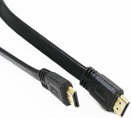 Omega OCHB41 HDMI kuldplaadiga kaabel 19pin / 2160p / Ultra HD / 4K / 1,5m must цена и информация | Кабели и провода | kaup24.ee