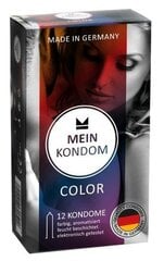 Kondoomid Mein Kondom Color, 12 tk. hind ja info | Kondoomid | kaup24.ee