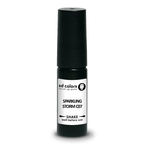 SD COLORS SPARKLING STORM C07 BMW New Touch Up Paint 5ML REPAIR SCRATCH CHIP BRUSH COLOR CODE C07 SPARKLING STORM hind ja info | Auto värvikorrektorid | kaup24.ee