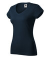 Fit V-neck T-särk naistele