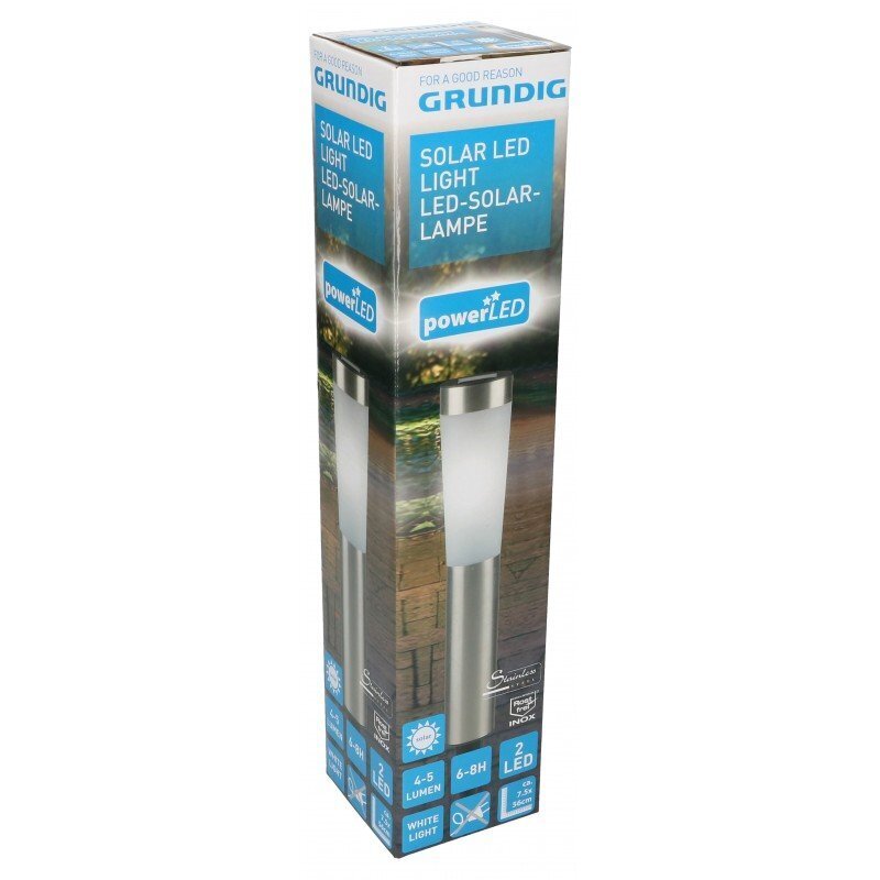 LED aiavalgusti päikesepatareiga GRUNDIG, 56cm hind ja info | Aia- ja õuevalgustid | kaup24.ee