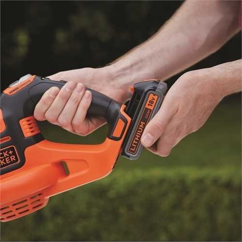 Akuga lehepuhur Black&Decker GWC1820PC hind ja info | Oksapurustajad ja lehepuhurid | kaup24.ee