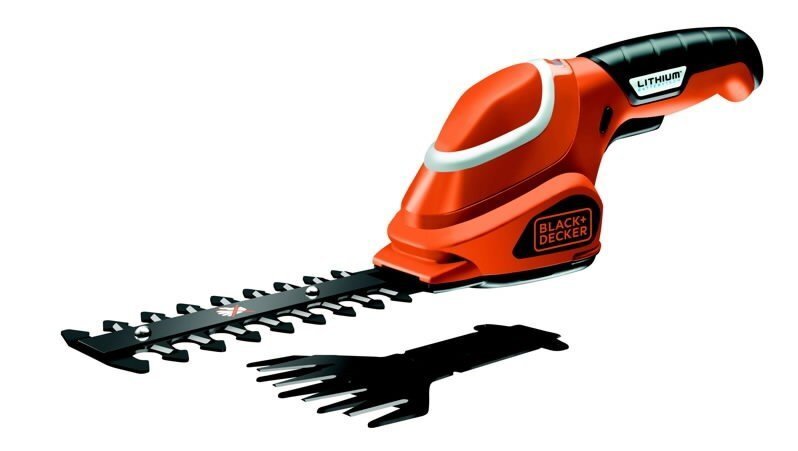 Akuga murukääride ja põõsatrimmitera komplekt GSL700, Black+Decker hind ja info | Heki- ja võsalõikurid | kaup24.ee