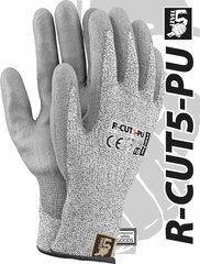 Рабочие перчатки устойчивые к порезам R CUT5 PU цена и информация | Рабочие перчатки | kaup24.ee