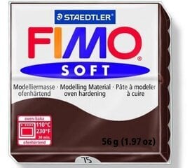 Voolimissavi Fimo Soft šokolaad (Chocolate) 56g hind ja info | Kunstitarbed, voolimise tarvikud | kaup24.ee