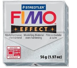 Моделин Fimo Soft серебро(Silver) 56г цена и информация | Принадлежности для рисования, лепки | kaup24.ee