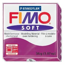 Моделин Fimo Soft фиолетовый (Purple) 56г цена и информация | Принадлежности для рисования, лепки | kaup24.ee