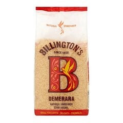 Demerara Billington‘s rafineerimata roosuhkur, 500 g hind ja info | Lisandid toiduvalmistamiseks | kaup24.ee