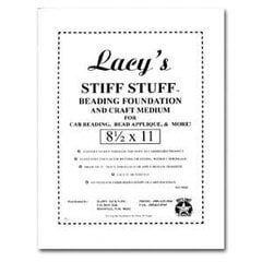 Материал для основы украшений Lacy's Stiff Stuff 21x27,7см цена и информация | Принадлежности для изготовления украшений, бисероплетения | kaup24.ee