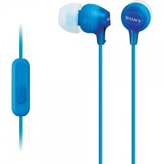 Sony MDR-EX15 Blue цена и информация | Наушники | kaup24.ee