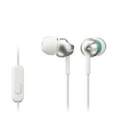 Sony проводные наушники MDR-EX110AP, белые цена и информация | Наушники | kaup24.ee