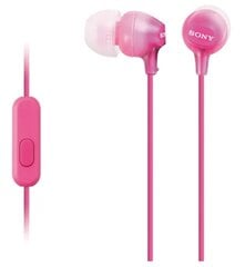 Sony MDR-EX15AP Pink hind ja info | Kõrvaklapid | kaup24.ee