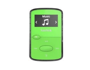 MP3 SanDisk Clip Jam 8 ГБ, Зеленый цена и информация | MP3-плееры | kaup24.ee