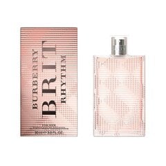 Naiste parfüüm Brit Rhythm Wo Floral Burberry EDT (90 ml): Maht - 90 ml цена и информация | Женские духи | kaup24.ee