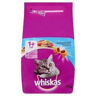 Kuivtoit kassidele WHISKAS tuunikalaga, 1.4kg цена и информация | Kuivtoit kassidele | kaup24.ee