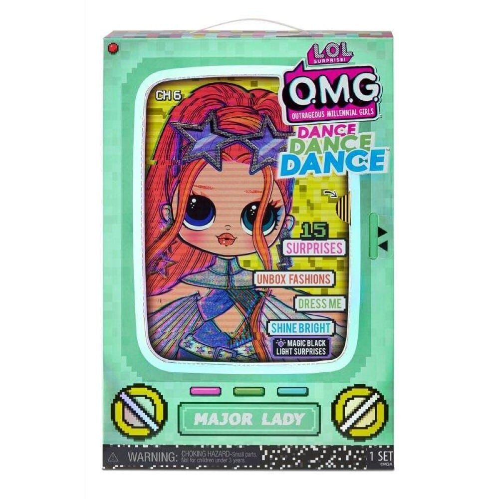 LOL Surprise! OMG Dance Dance Major Lady hind ja info | Tüdrukute mänguasjad | kaup24.ee