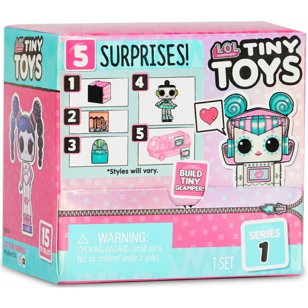 LOL Surprise Tiny Toys - Series 1 - Täielik komplekt, 18 kasti! цена и информация | Tüdrukute mänguasjad | kaup24.ee