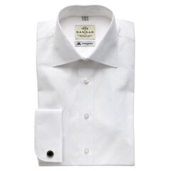 Мужская рубашка с двойными манжетами 19S044, белая (Regular), S310323700 цена и информация | Мужские рубашки | kaup24.ee