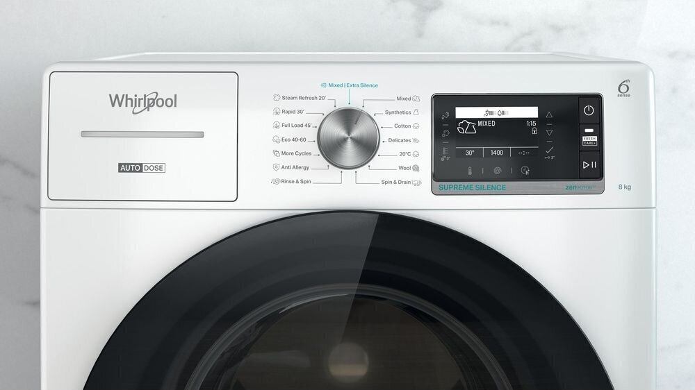 Whirlpool W7X W845WB EE цена и информация | Pesumasinad | kaup24.ee